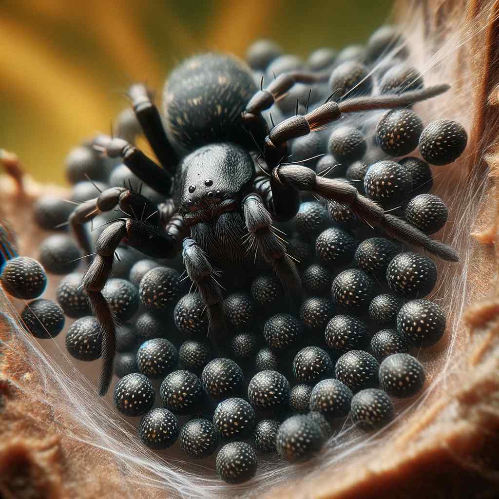 lifecycle of black house spider 