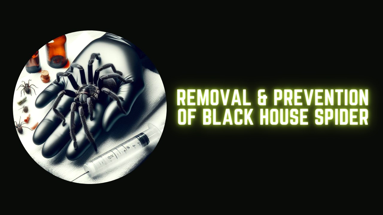 Removal And Prevention of Black House Spiders