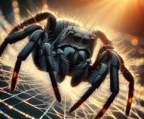 Black House Spiders in Colorado.