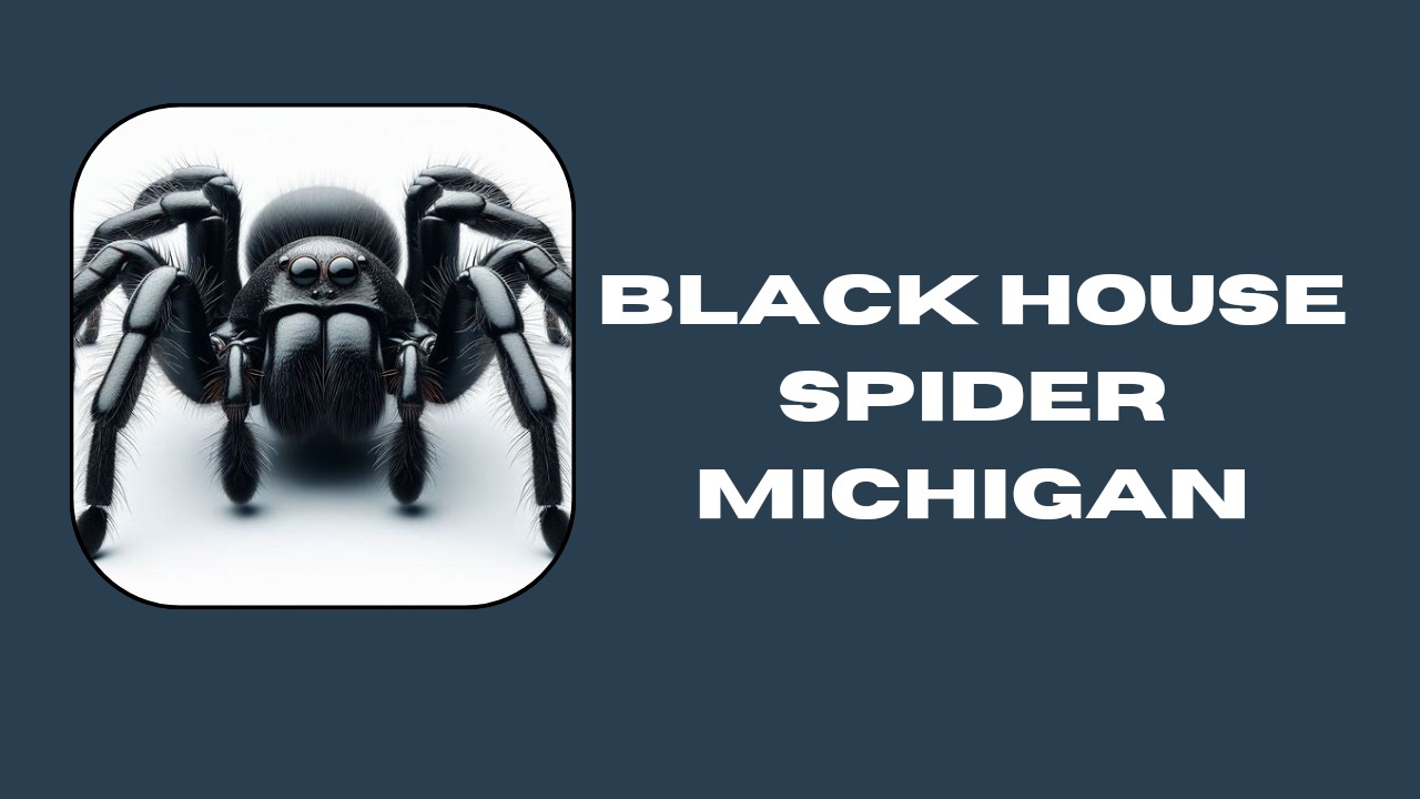 Black House Spider Michigan