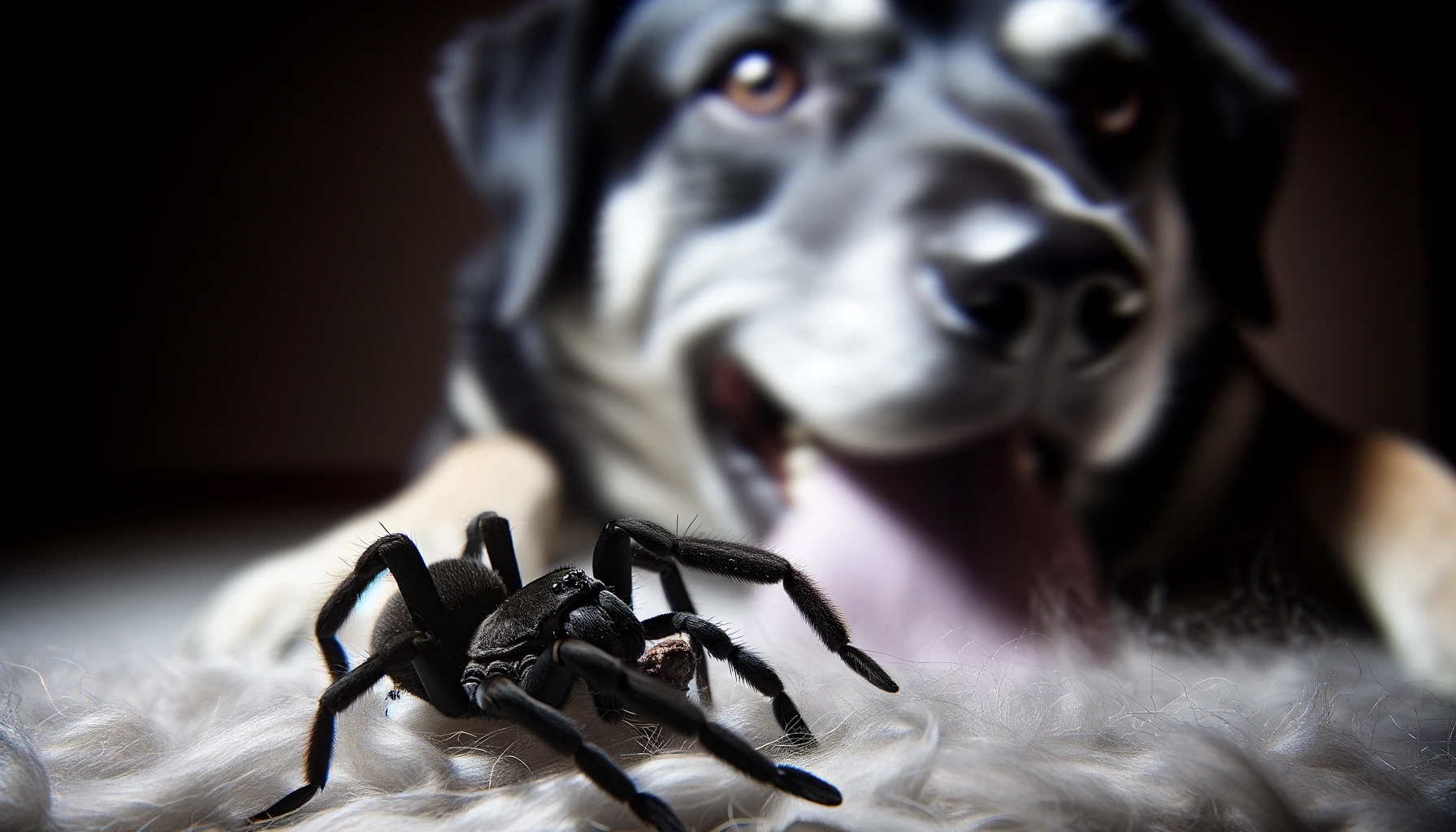What to Do if a Black House Spider Bites Your Dog